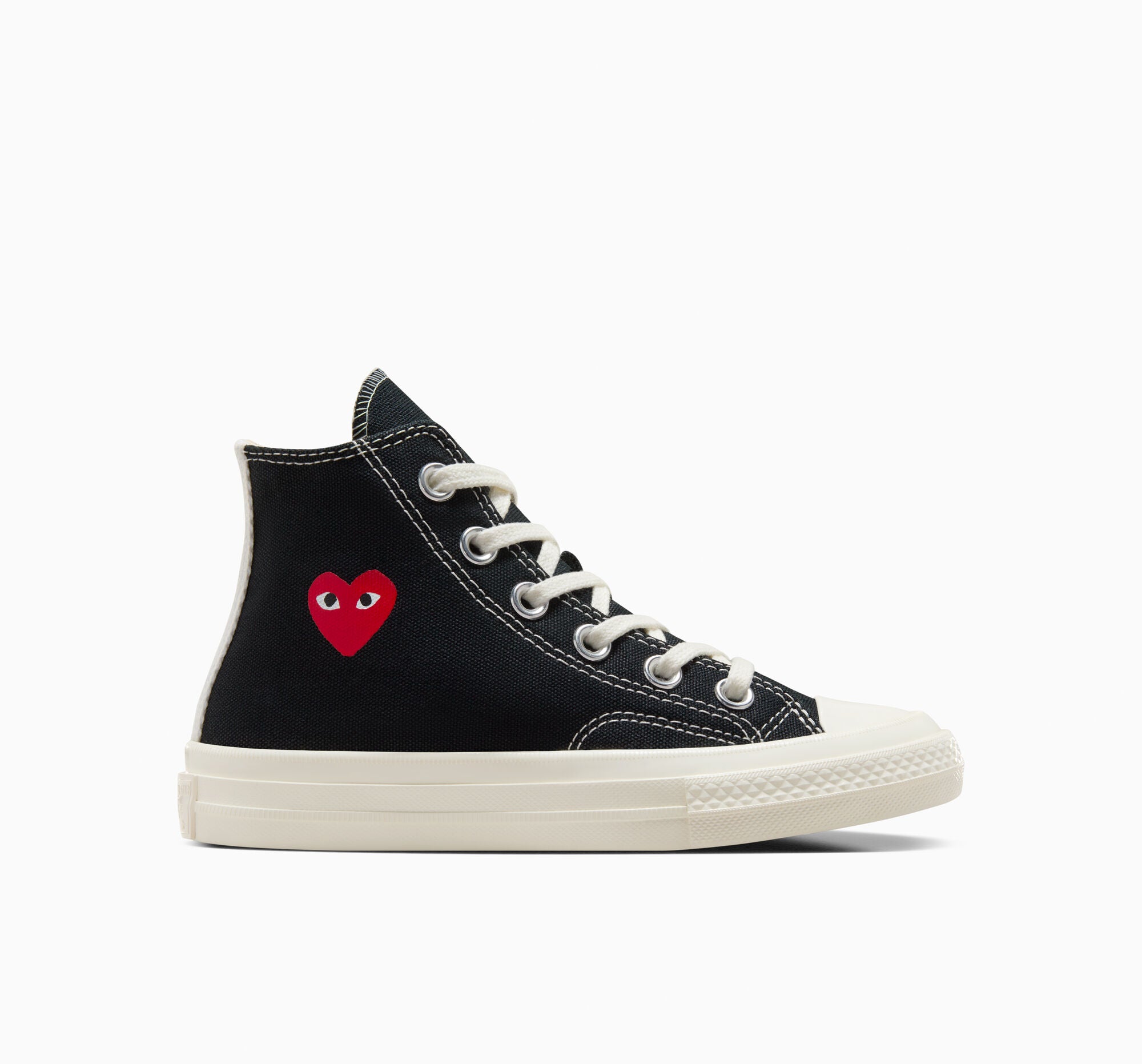 Converse X Comme des Garçons PLAY Chuck 70 OG Single Heart High Top