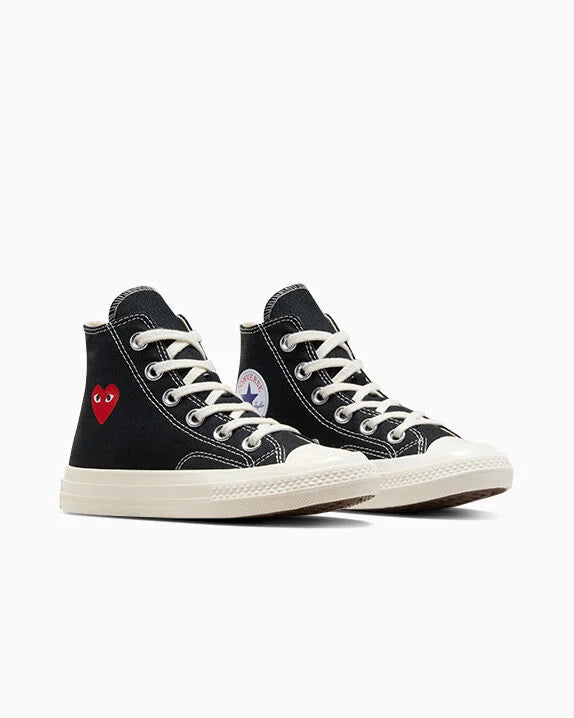Converse X Comme des Garçons PLAY Chuck 70 OG Single Heart High Top