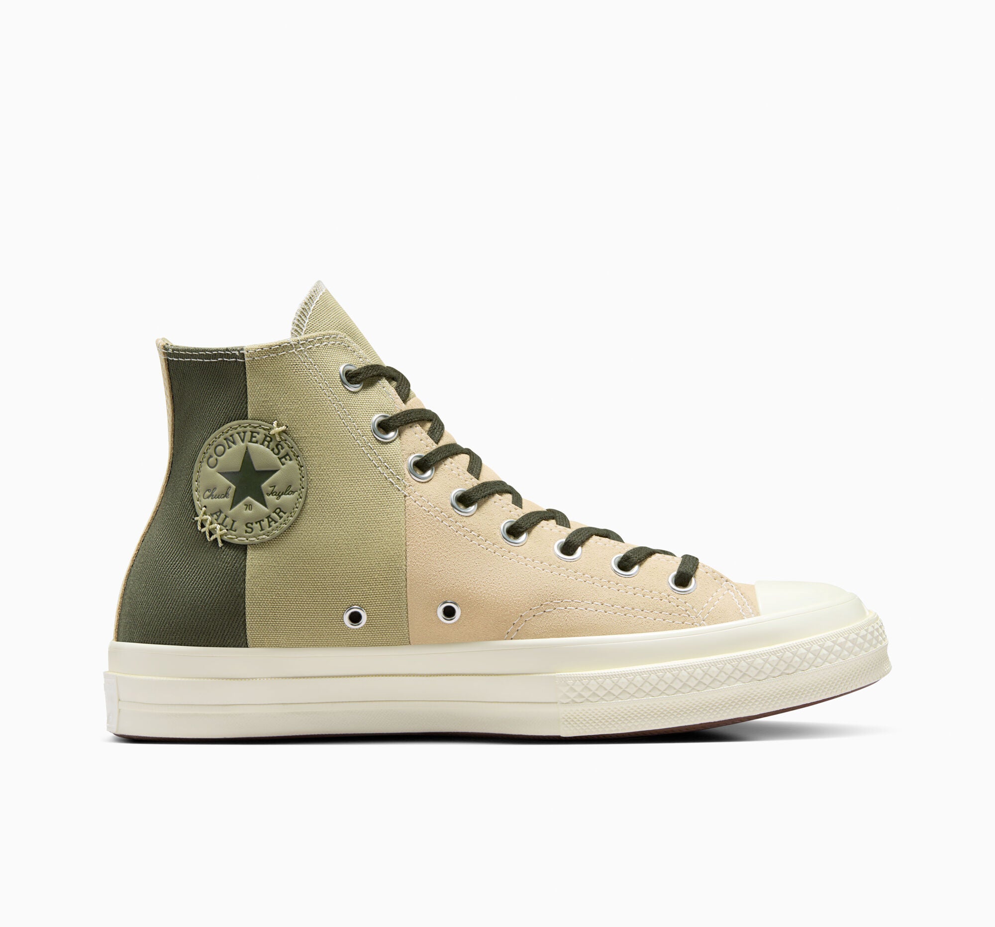 Chuck 70 Patchwork Suede High Top
