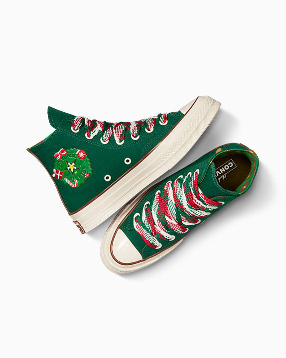 Chuck 70 X-Mas Gingerbread & Knit Sock High Top