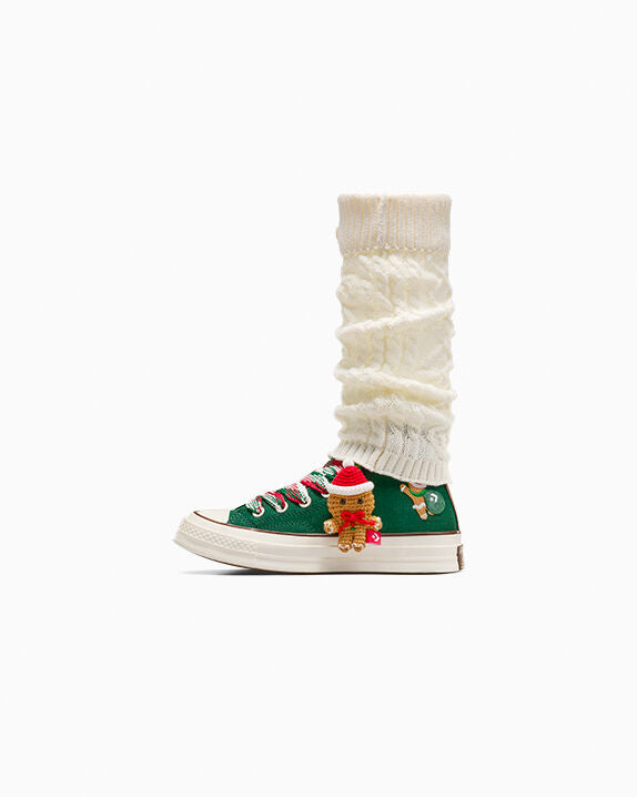 Chuck 70 X-Mas Gingerbread & Knit Sock High Top