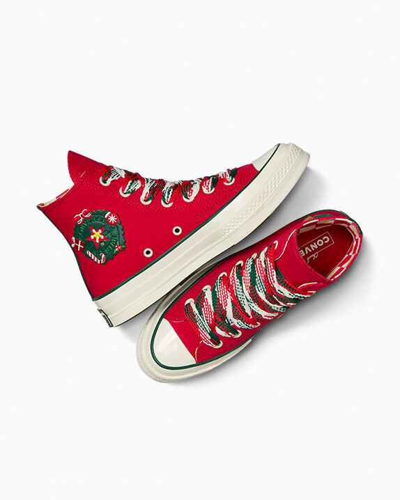 Chuck 70 X-Mas Gingerbread & Knit Sock High Top