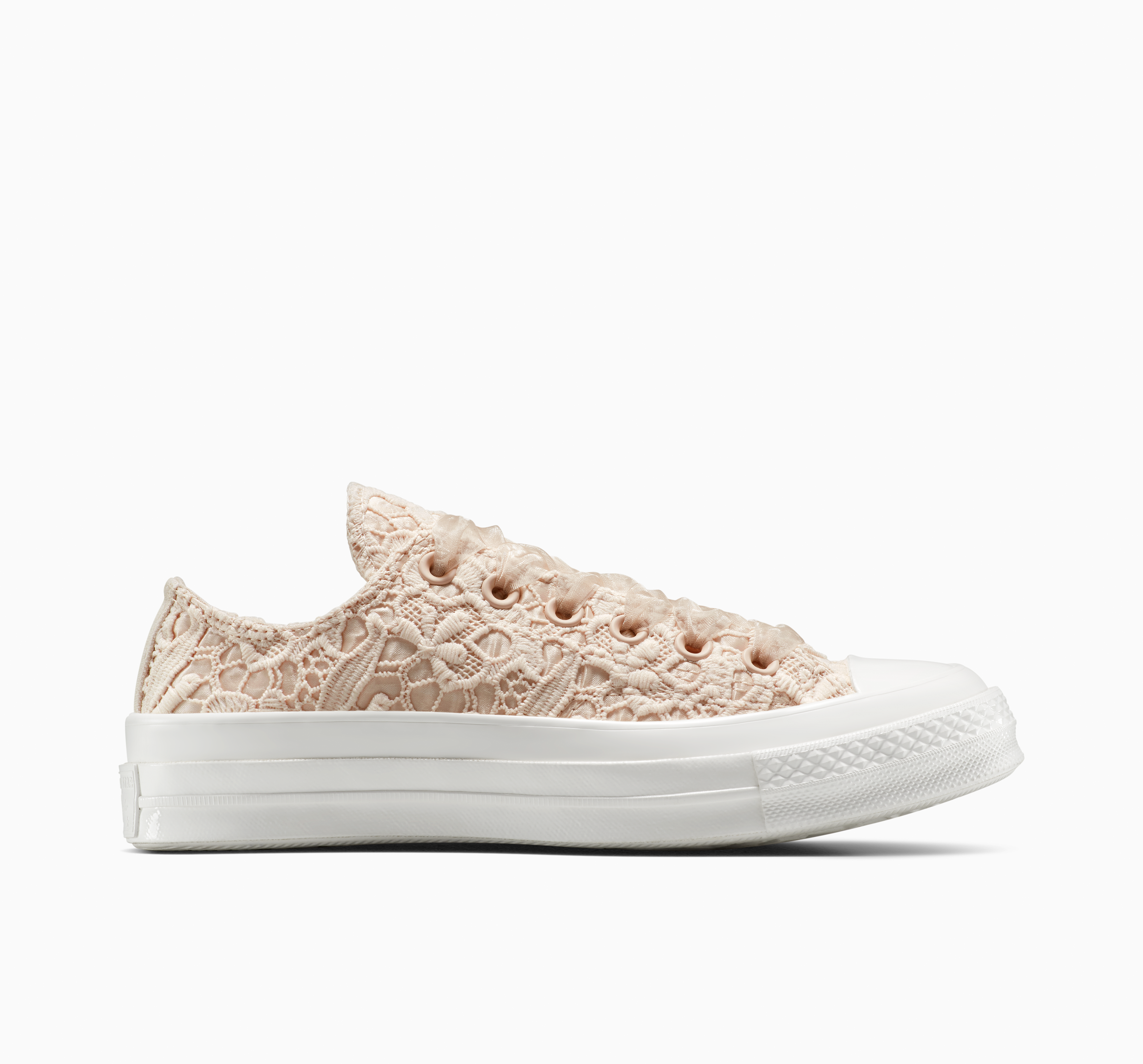 Chuck 70 Crocheted Satin Low Top