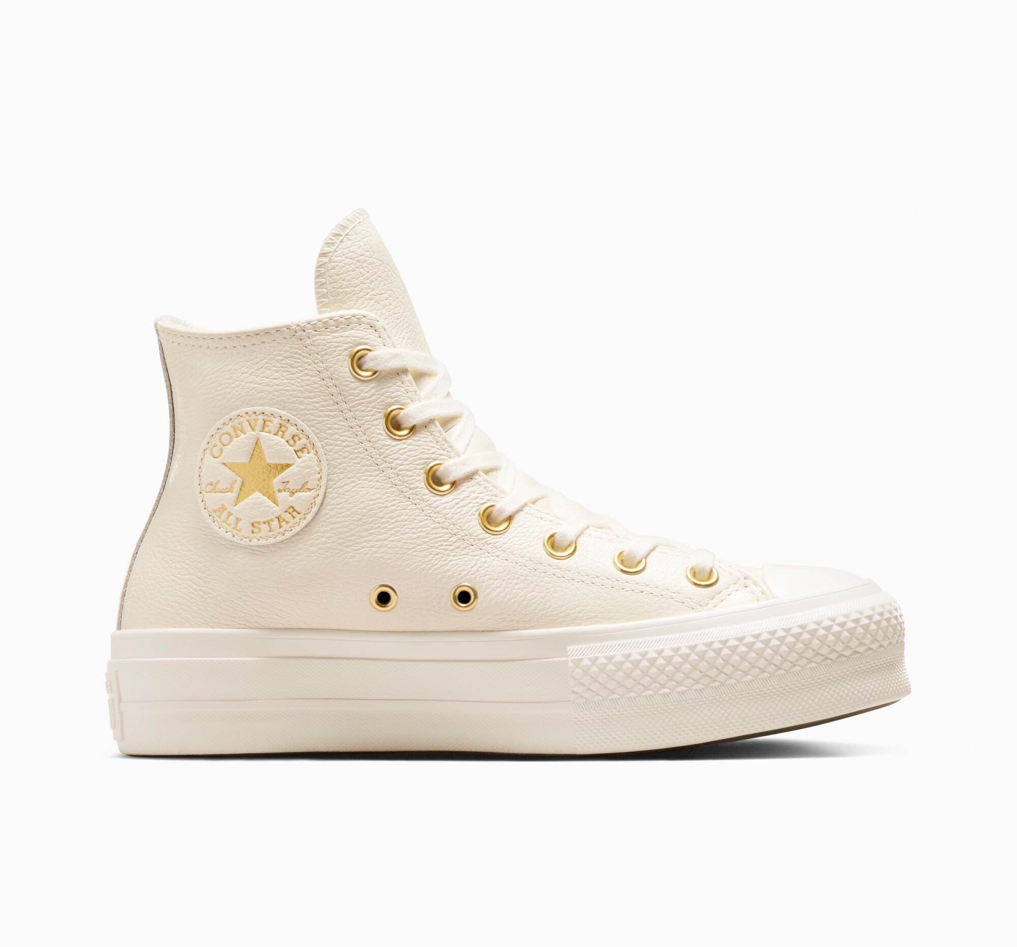 Chuck Taylor All Star Lift Platform Gold High Top