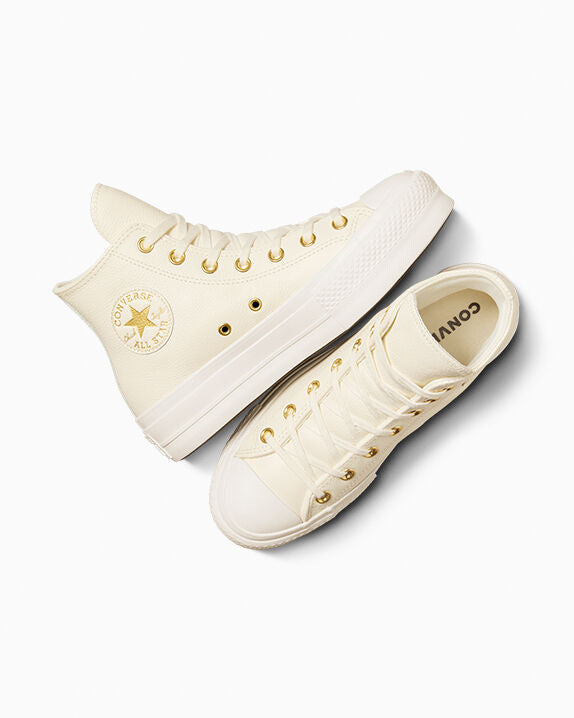 Chuck Taylor All Star Lift Platform Gold High Top