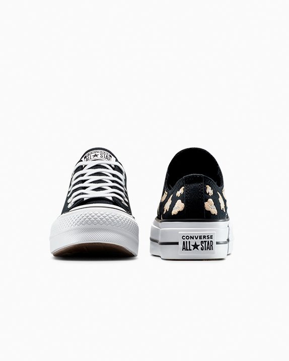 Chuck Taylor All Star Lift Platform Leopard Print Low Top