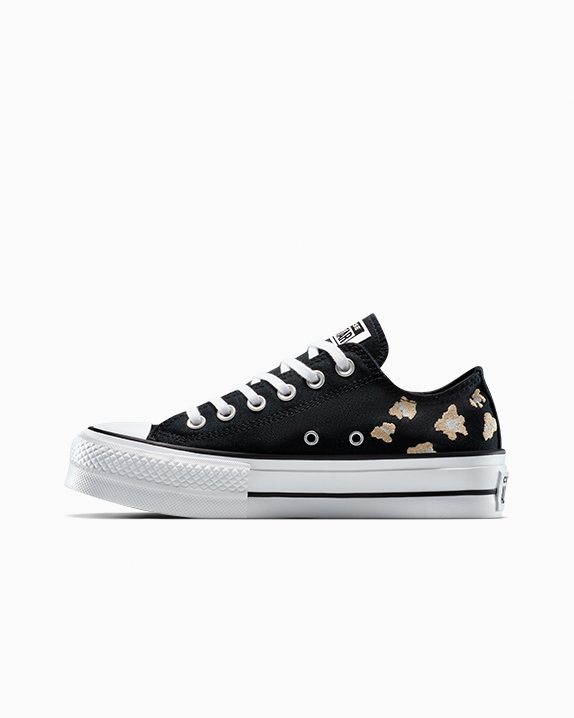 Chuck Taylor All Star Lift Platform Leopard Print Low Top
