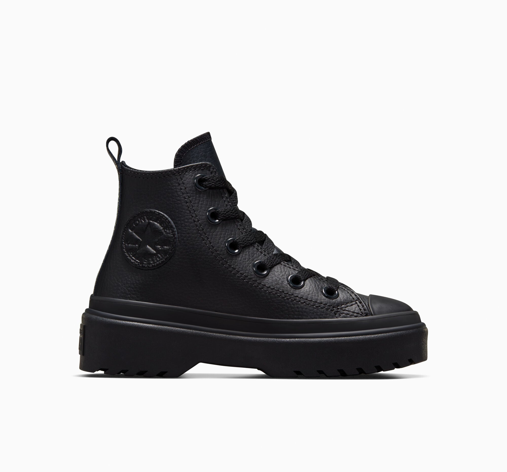 Chuck Taylor All Star Lugged Lift Platform Leather High Top