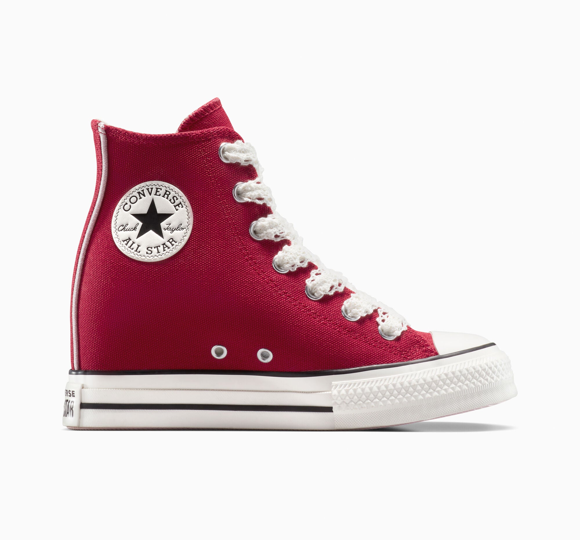 Chuck Taylor All Star Wedge Platform Crochet Laces High Top